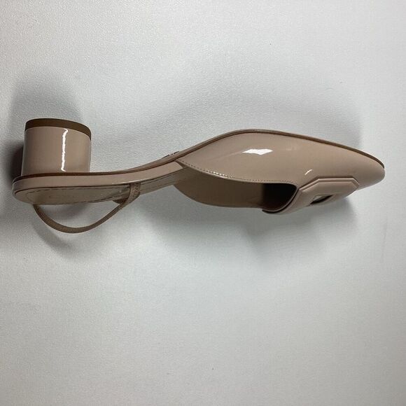 SINGLE‎ SHOE ONLY CHRISTIAN DIOR Day Slingback  Leather  Pumps Nude Size EU 38 - Picture 5 of 11